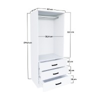 Dulap Hanah Home Easy 1600-58 imaginea #8 — magazin online Desire.md