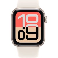 Smartwatch Apple Watch SE 3 40mm Aluminum Case with Sand Sport Band S/M Starlight (MJKR4) imaginea #1 — magazin online Desire.md