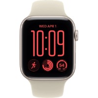 Smartwatch Apple Watch SE 3 44mm Aluminum Case with Sand Sport Band S/M Starlight (MJL34) imaginea #1 — magazin online Desire.md