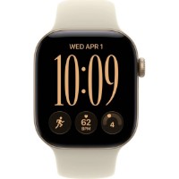 Smartwatch Apple Watch Series 12 GPS 42mm Light Gold Aluminium Case with Sand Sport Band S/M (MJED4) imaginea #1 — magazin online Desire.md