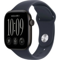 Smartwatch Apple Watch Series 12 GPS 42mm Space Grey Aluminium Case with Navy Blue Sport Band M/L (MJE94) imaginea #2 — magazin online Desire.md