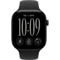 Смарт-часы Apple Watch Series 12 GPS 46mm Black Aluminium Case with Black Sport Band M/L (MJEL4) фото №1 — интернет-магазин Desire.md