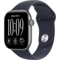 Смарт-часы Apple Watch Series 12 GPS 46mm Space Grey Aluminium Case with Navy Blue Sport Band S/M (MJEH4) фото №2 — интернет-магазин Desire.md