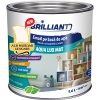 Smalț Brillant  AquaLuxMat Alb Murdar Designer 0.6L (0100995) imaginea #1 — magazin online Desire.md