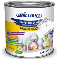 Smalț Brillant AquaLuxLucios Alb Murdar Perla 0.6L (0101000) imaginea #1 — magazin online Desire.md