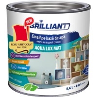 Smalț Brillant AquaLuxMat Rosu Aristocrat RAL3028 0.6L (0100998) imaginea #1 — magazin online Desire.md