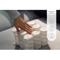 Saltea ML-Mobila Uno Coconut  160х200cm White imaginea #2 — magazin online Desire.md