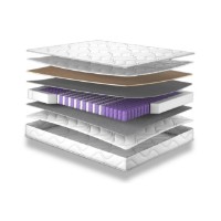 Saltea ML-Mobila Uno Coconut  80х200cm White