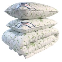 Set plapumă cu perne Somnart Aloe Vera 200x220cm/50x70cm (025510) 3pcs