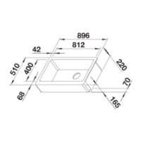Chiuvetă de bucătărie Blanco Vintera XL 9-UF (526110) imaginea #2 — magazin online Desire.md