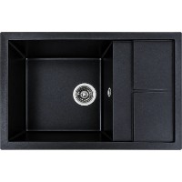 Chiuvetă de bucătărie Elefant Lotus 6550 Black Metallic