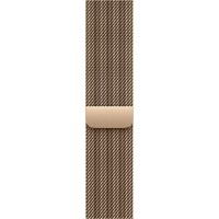 Ремешок Apple Watch 46mm Gold Milanese Loop S/M (MGJ44ZM/A)