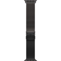 Ремешок Apple Watch 49mm Black Titanium Milanese Loop Large (MGHU4ZM/A)