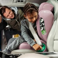 Scaun auto pentru copii Kinderkraft Junior Fix 2 Plus i-Size Pink (KCJUFI20PNKPL0N) imaginea #2 — magazin online Desire.md