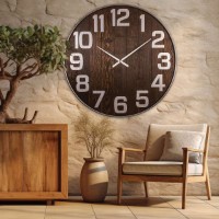 Настенные часы Wallity Antique Large Walnut