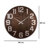 Настенные часы Wallity Antique Large Walnut фото №6 — интернет-магазин Desire.md