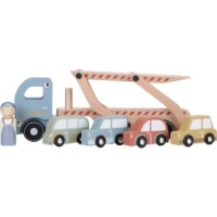 Set de mașini Little Dutch Сar Сarrier with 4 Сars (LD7095) imaginea #3 — magazin online Desire.md