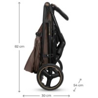 Carucior Kinderkraft Trig 3 Brown (KSTRIG03BRW0000) imaginea #4 — magazin online Desire.md