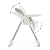 Стульчик для кормления Kinderkraft Tulo Beige (KHTULO00BEG0000) фото №5 — интернет-магазин Desire.md