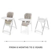Стульчик для кормления Kinderkraft Tulo Beige (KHTULO00BEG0000) фото №7 — интернет-магазин Desire.md