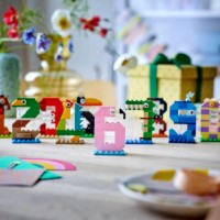 Set de construcție Lego Extended Line: Birthday Numbers (40807) imaginea #5 — magazin online Desire.md