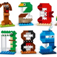 Set de construcție Lego Extended Line: Birthday Numbers (40807) imaginea #6 — magazin online Desire.md