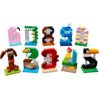 Set de construcție Lego Extended Line: Birthday Numbers (40807)