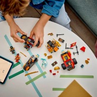 Set de construcție Lego Ninjago: Kai and Cole's Combiner Vehicles (71864) imaginea #8 — magazin online Desire.md