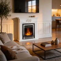 Șemineu electric Art Flame Auren & Gala Silver imaginea #6 — magazin online Desire.md