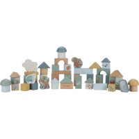 Set de construcție Little Dutch Forest Friends Building Blocks (LD7245)