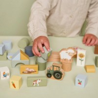 Set de construcție Little Dutch Little Farm Building Blocks (LD7145) imaginea #2 — magazin online Desire.md
