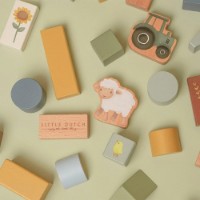 Set de construcție Little Dutch Little Farm Building Blocks (LD7145) imaginea #5 — magazin online Desire.md