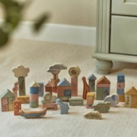 Set de construcție Little Dutch Safari Friends Building Blocks (LD7445) imaginea #6 — magazin online Desire.md