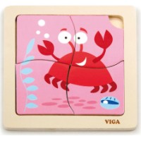 Set de puzzle Viga Animals 12pcs (51424)  imaginea #3 — magazin online Desire.md
