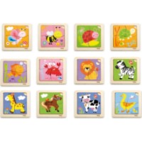 Set de puzzle Viga Animals 12pcs (51424)  imaginea #4 — magazin online Desire.md