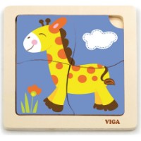 Set de puzzle Viga Animals 12pcs (51424)  imaginea #8 — magazin online Desire.md