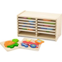 Пазл Viga Handy Wooden Block Puzzles 12pcs (51423) фото №4 — интернет-магазин Desire.md