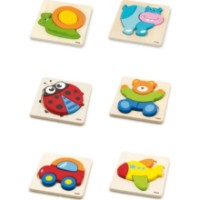 Пазл Viga Handy Wooden Block Puzzles 12pcs (51423) фото №3 — интернет-магазин Desire.md