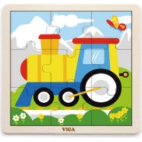 Set de puzzle Viga Wooden Puzzle 12x9pcs (51426) imaginea #8 — magazin online Desire.md