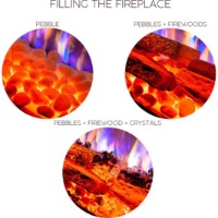 Șemineu electric Art Flame Haiti 50 (BEF 50 BIF08) imaginea #2 — magazin online Desire.md
