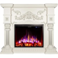 Электрокамин Art Flame Miraj mini & Tomas Ivory фото №3 — интернет-магазин Desire.md