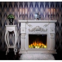 Электрокамин Art Flame Miraj mini & Tomas Ivory фото №4 — интернет-магазин Desire.md