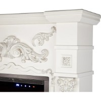 Электрокамин Art Flame Miraj mini & Tomas Ivory фото №6 — интернет-магазин Desire.md