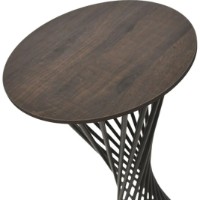 Барный стол Deco Felicia Cleaf Black Leg 35 Brown фото №2 — интернет-магазин Desire.md