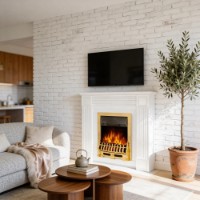 Șemineu electric Art Flame Nexor & Galileo Gold imaginea #5 — magazin online Desire.md