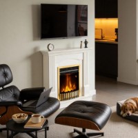 Электрокамин Art Flame Nobira & Gala gold фото №3 — интернет-магазин Desire.md