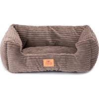 Pat pentru câini și pisici Ferplast Sweetie 45 Corduroy Dark Grey (83884521) imaginea #1 — magazin online Desire.md