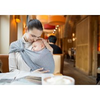 Sling pentru copii Amazonas Carry Grey AZ-5060480 450cm imaginea #6 — magazin online Desire.md