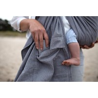 Sling pentru copii Amazonas Ring Sling Grey AZ-5060237 180cm imaginea #2 — magazin online Desire.md