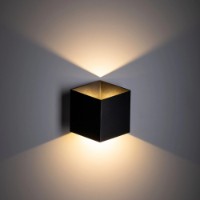 Candelabru de perete Tk-Lighting Cube 18182 Black imaginea #3 — magazin online Desire.md